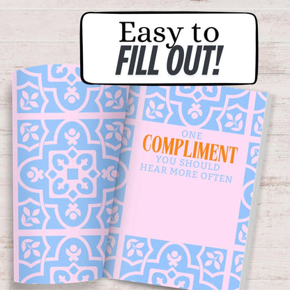 Just a Few Things I Love about You Mom Fill-In the Blank Book Gift for Mom Journal, Meaningful Gifts for Mom, Mothers Day Gifts, Mom Birthday Gifts